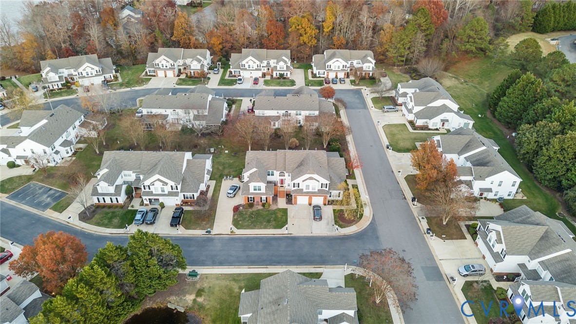 6106 Lookout Point Circle Midlothian, VA 23112 - Photo 37 of 42 an aerial view of a house with yard swimming pool and outdoor seating