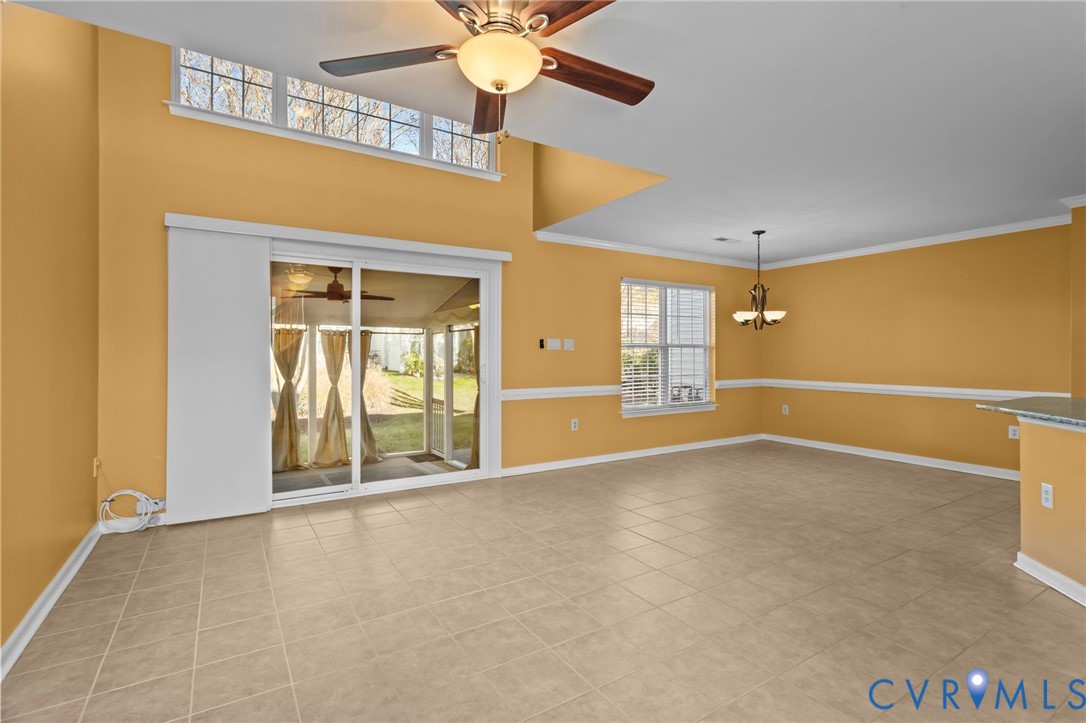 6106 Lookout Point Circle Midlothian, VA 23112 - Photo 4 of 42 a view of an empty room with a window
