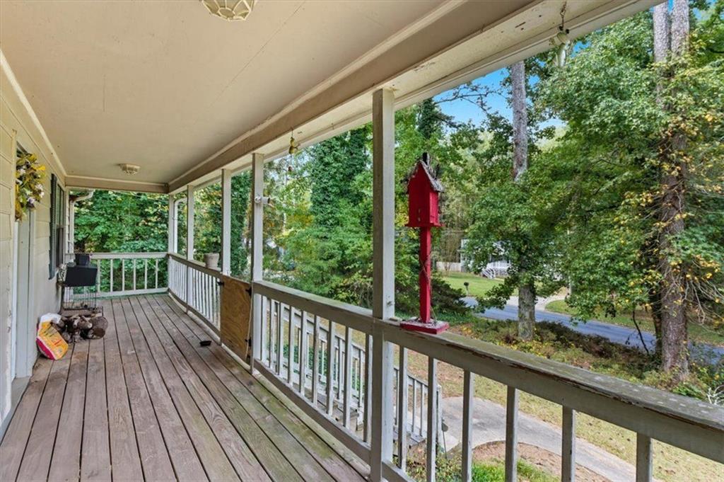 31 Powder Mill Drive Dallas, GA 30157 - Photo 31 of 41 a view of balcony with wooden floor and outdoor space