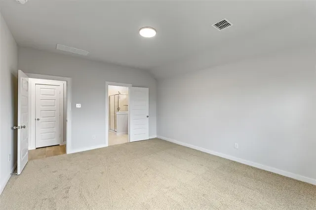 a view of empty room