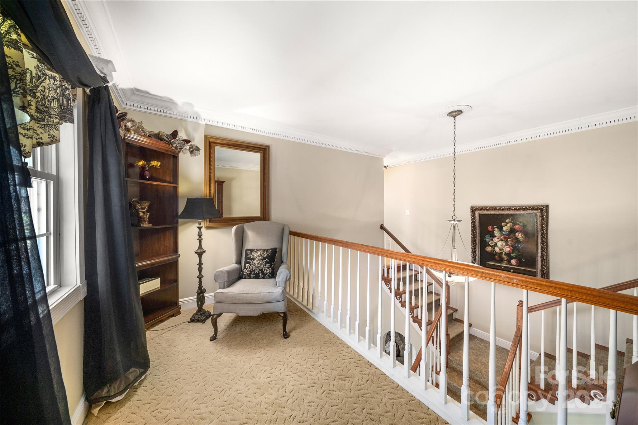134 Laurel Branch Road Maggie Valley, NC 28751 - Photo 28 of 48 a bedroom with furniture and a window