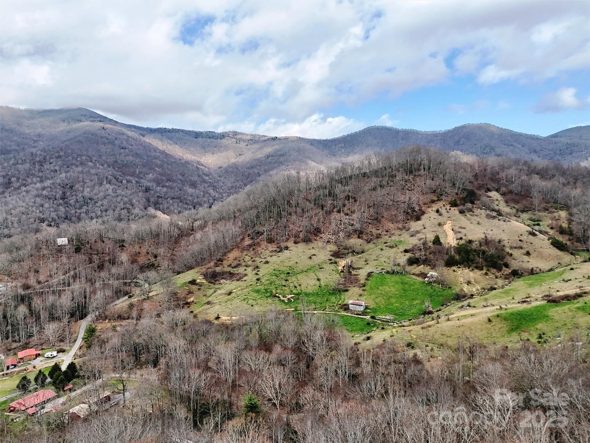 Tbd Moonbeam Lane, Unit 101 & 102 Clyde, NC 28721 - Photo 5 of 20 a view of a mountain in the distance in a field