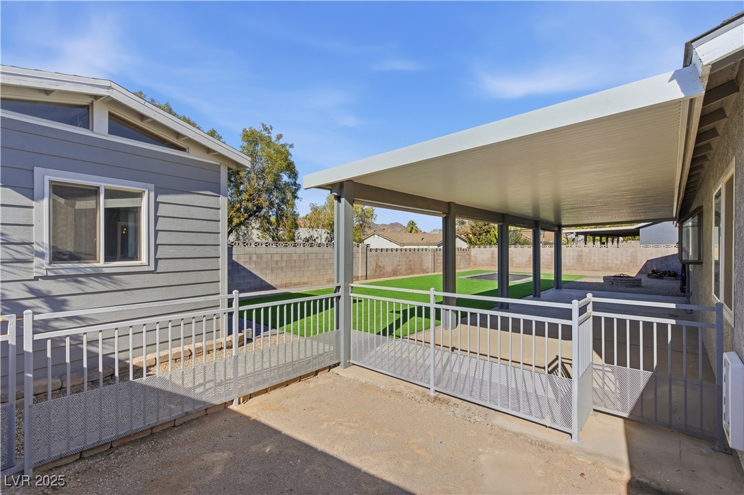 782 Darlene Way Boulder City, NV 89005 - Photo 36 of 39 Fenced backyard with a patio