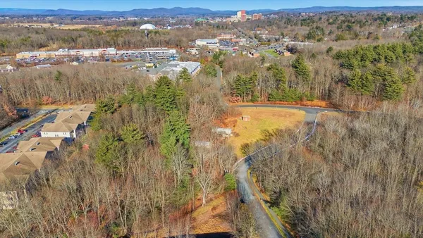 a view of lake and mountain