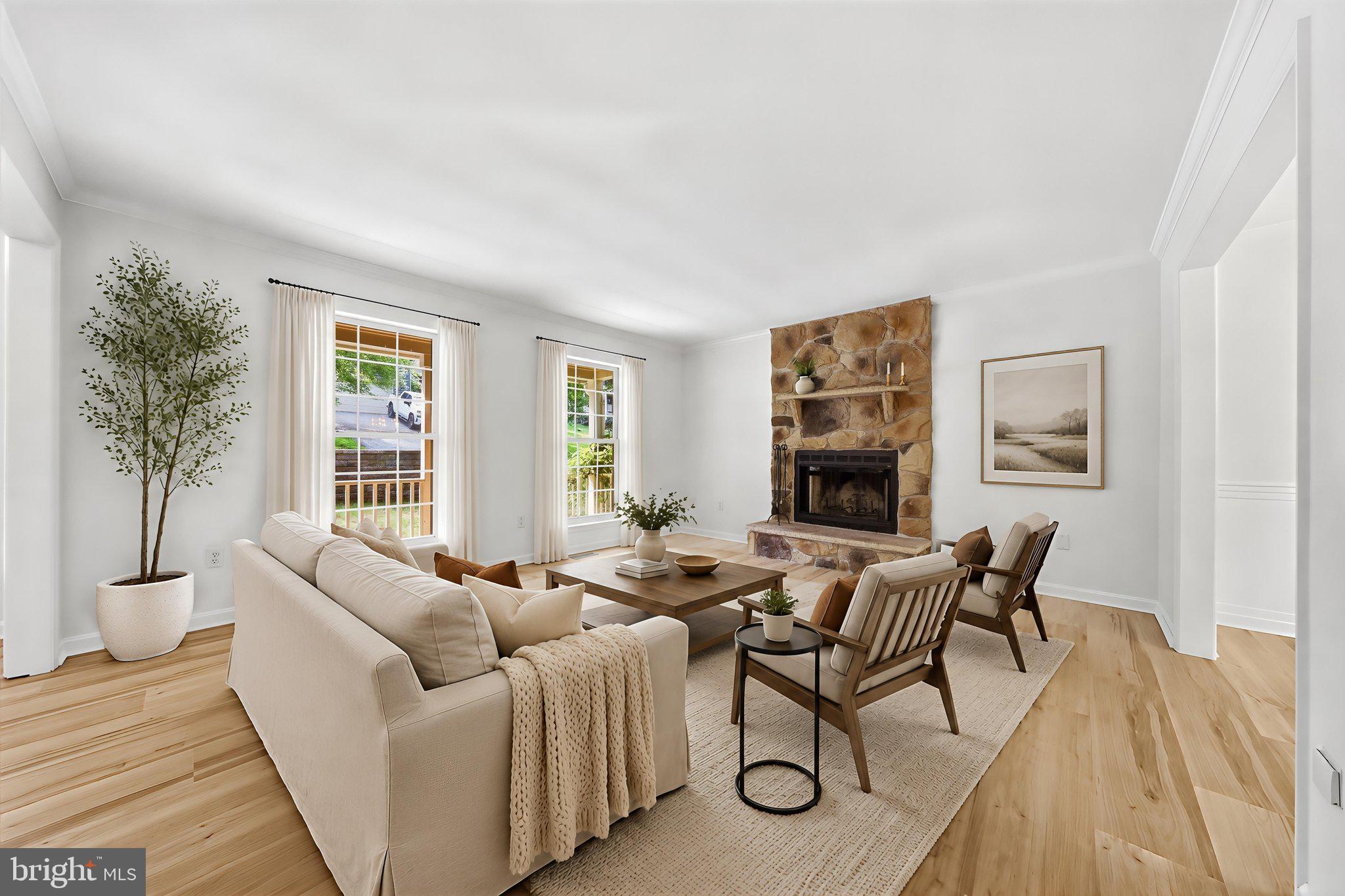 6728 Oakridge Road New Market, MD 21774 - Photo 4 of 75 Living Room Virtually Staged