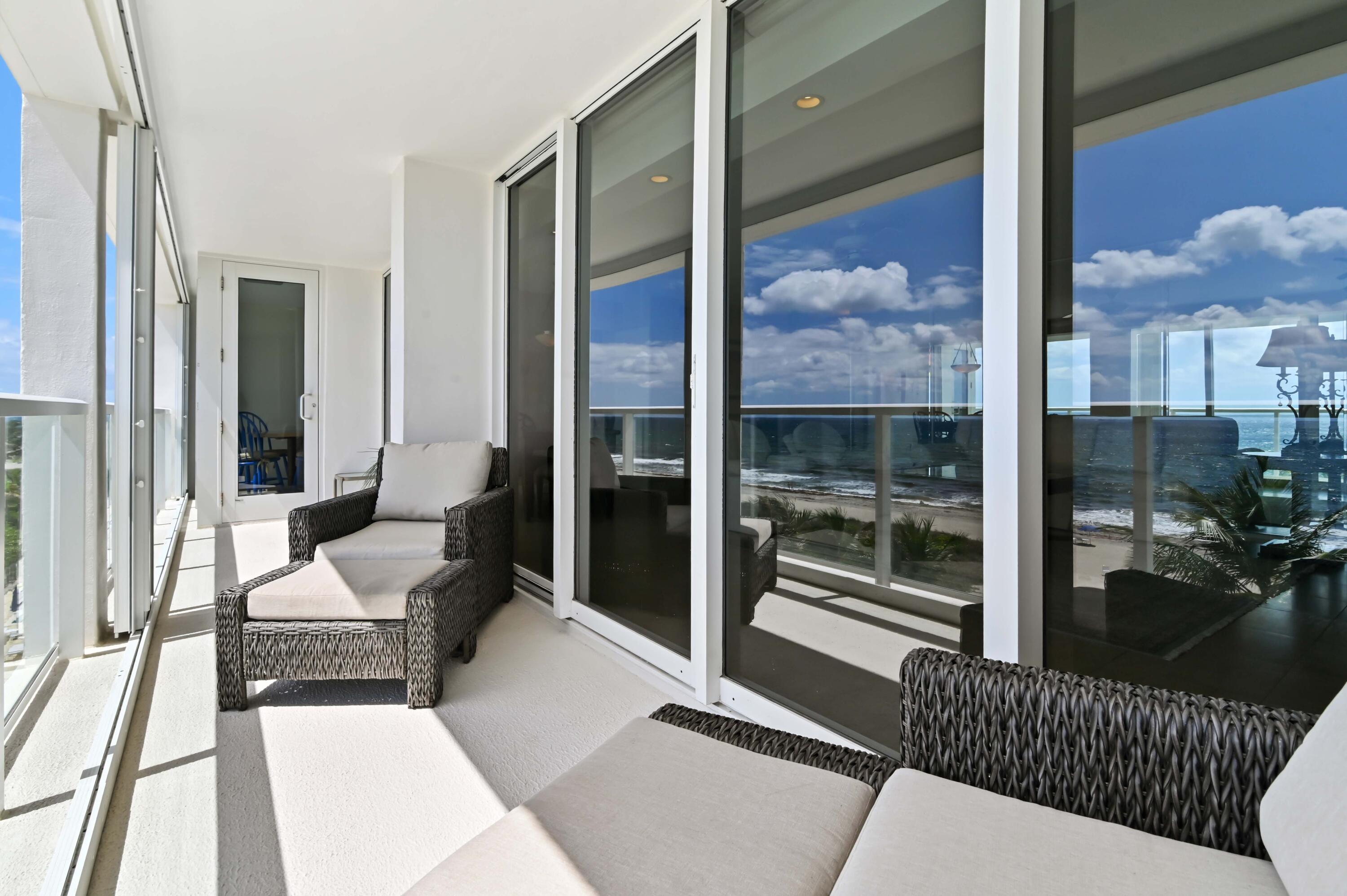 2800 South Ocean Boulevard, Unit 5J Boca Raton, FL 33432 - Photo 11 of 56 OCEANFRONT Balcony