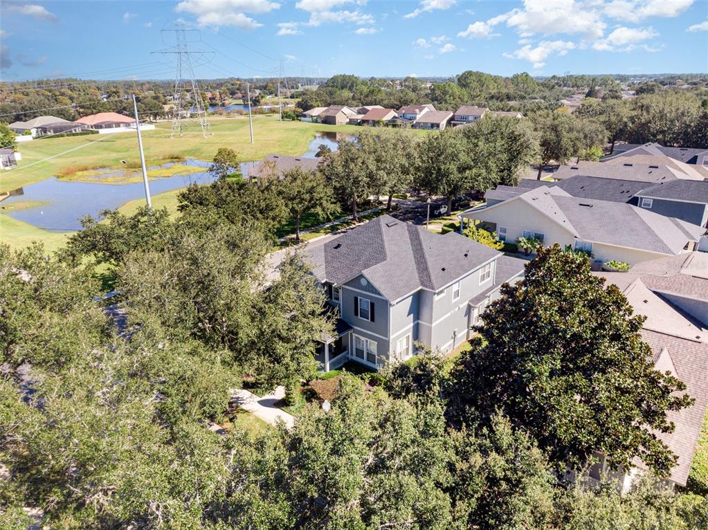 6905 Nobleton Drive Windermere, FL 34786 - Photo 41 of 41 an aerial view of residential houses with outdoor space and swimming pool
