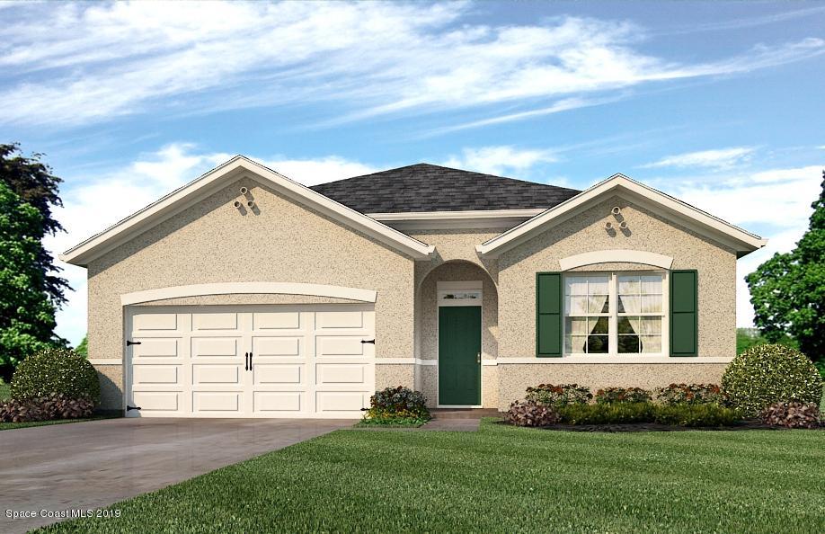 951 Castile Road Southeast Palm Bay, FL 32909 - Photo 1 of 17 ModelB-Elevation-C