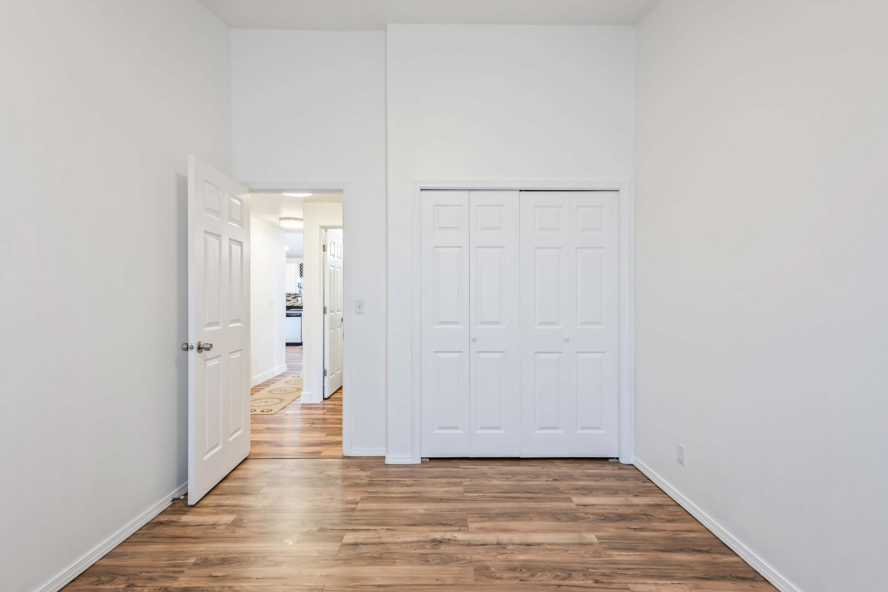 405 East D Street Culver, OR 97734 - Photo 24 of 49 a view of a hallway with wooden floor