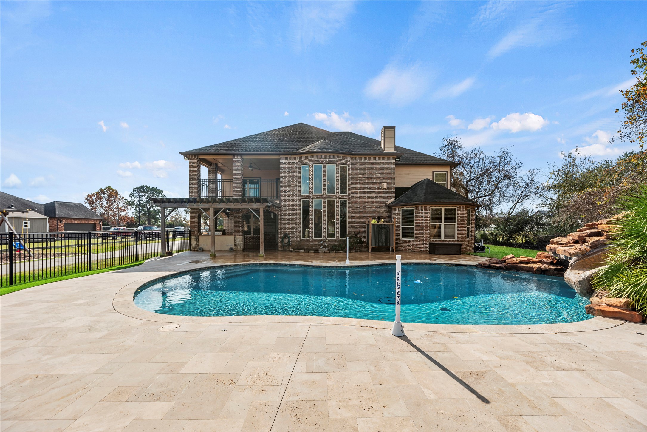 30914 Coco Street Cypress, TX 77433 - Photo 41 of 47 Back of the home. All four sides bricked.