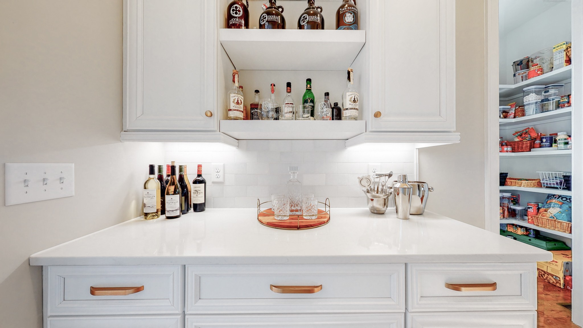 601 Rieves Circle Franklin, TN 37064 - Photo 15 of 37 a kitchen with a refrigerator and cabinets