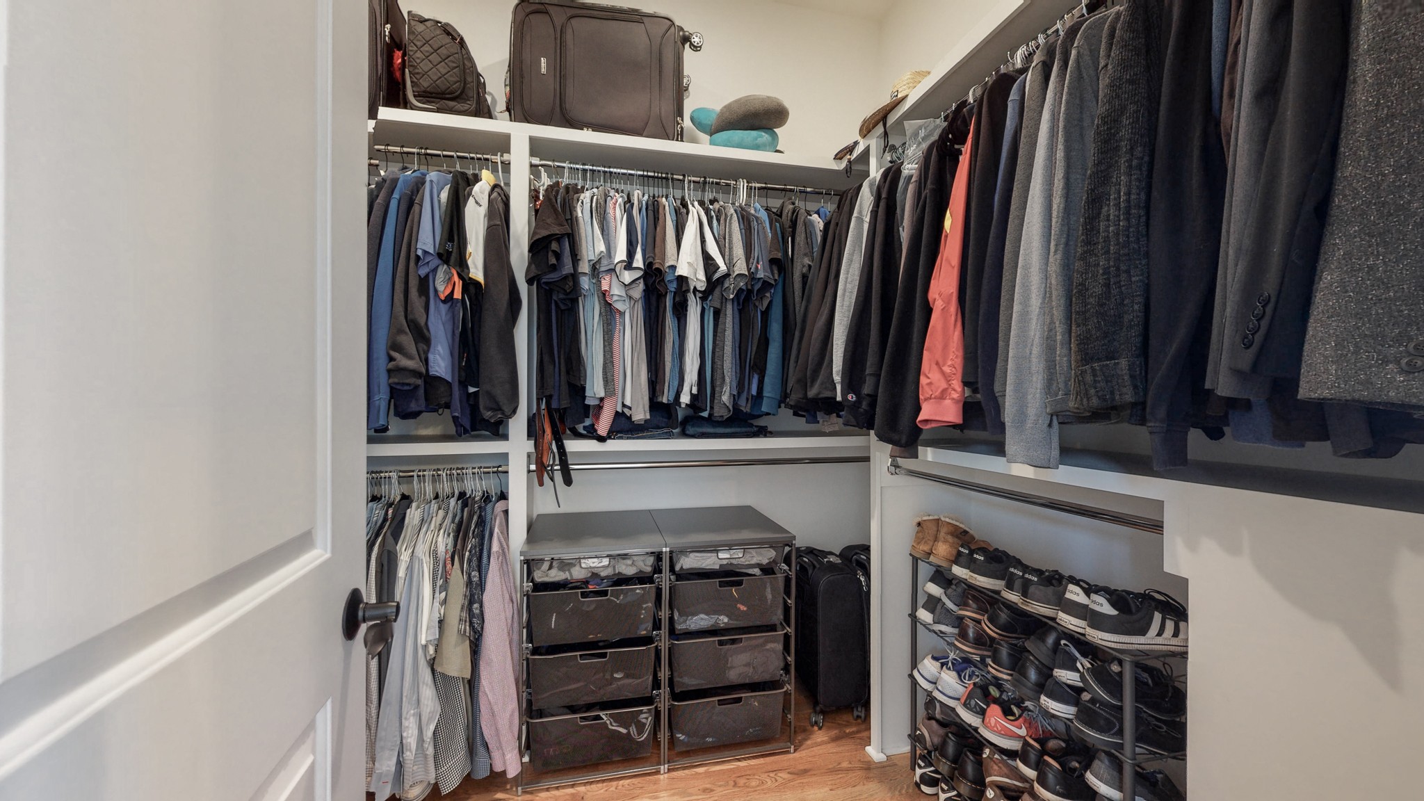 601 Rieves Circle Franklin, TN 37064 - Photo 23 of 37 a view of walk in closet with clothes and shoes