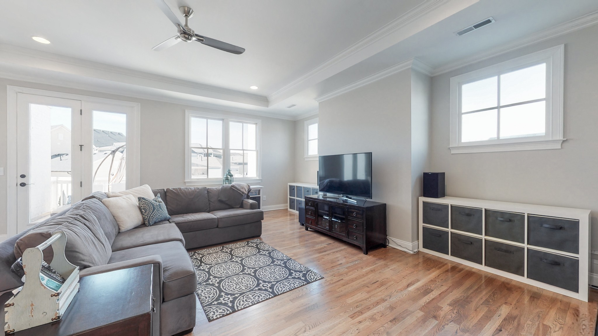 601 Rieves Circle Franklin, TN 37064 - Photo 28 of 37 a living room with furniture windows and a flat screen tv