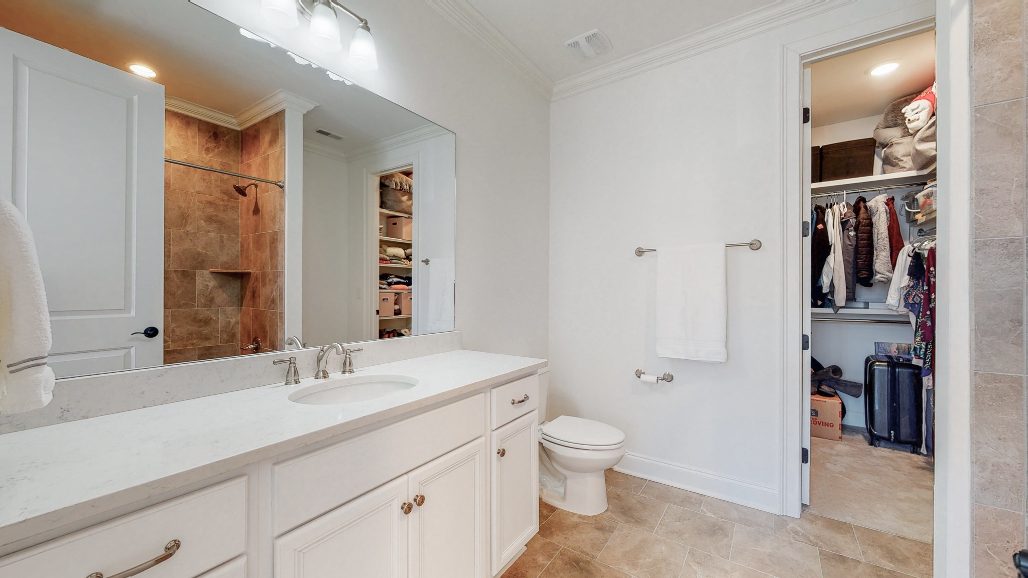 601 Rieves Circle Franklin, TN 37064 - Photo 30 of 37 a bathroom with a toilet sink and shower