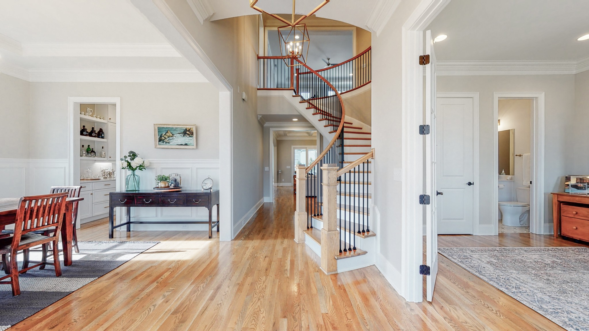 601 Rieves Circle Franklin, TN 37064 - Photo 8 of 37 a view of a livingroom with furniture and hardwood floor