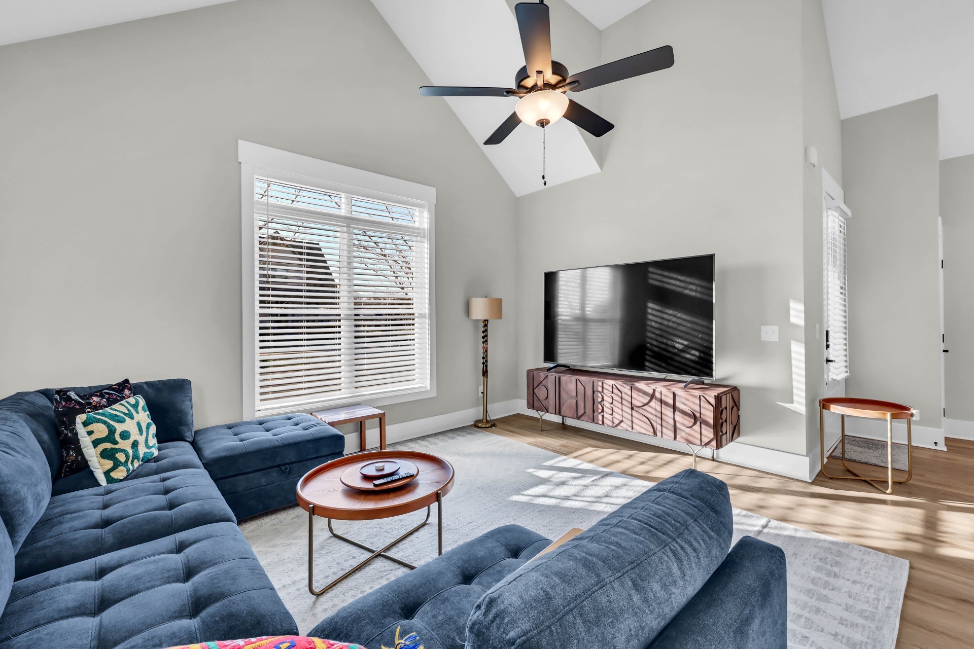 1372 Hicks Edgen Road Pleasant View, TN 37146 - Photo 16 of 37 a bedroom with furniture and a flat screen tv
