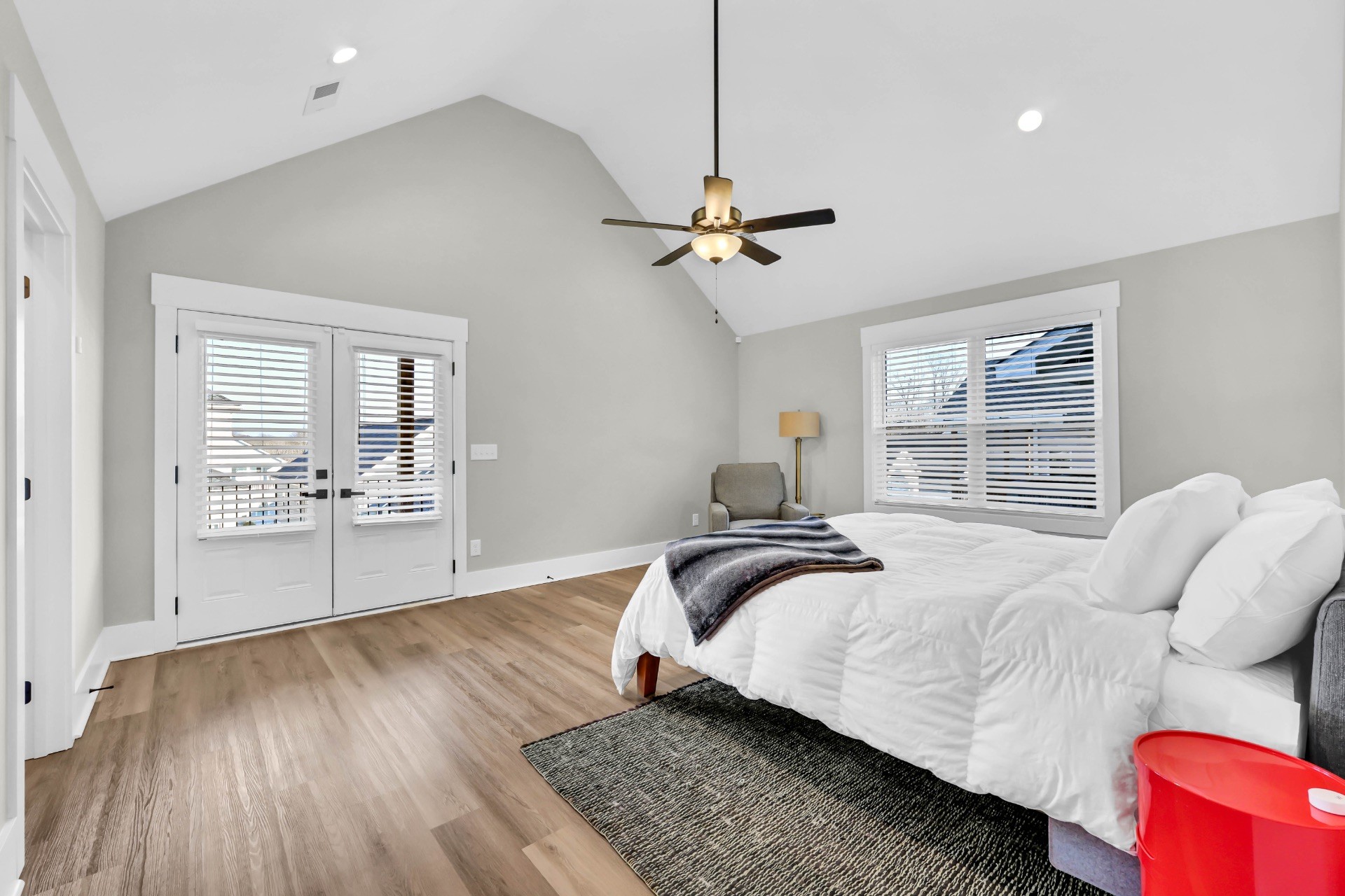 1372 Hicks Edgen Road Pleasant View, TN 37146 - Photo 17 of 37 a bedroom with a bed and wooden floor