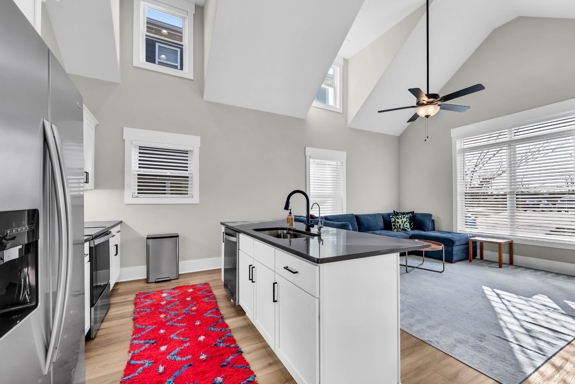 1372 Hicks Edgen Road Pleasant View, TN 37146 - Photo 8 of 37 a very nice looking room with kitchen view and a fireplace