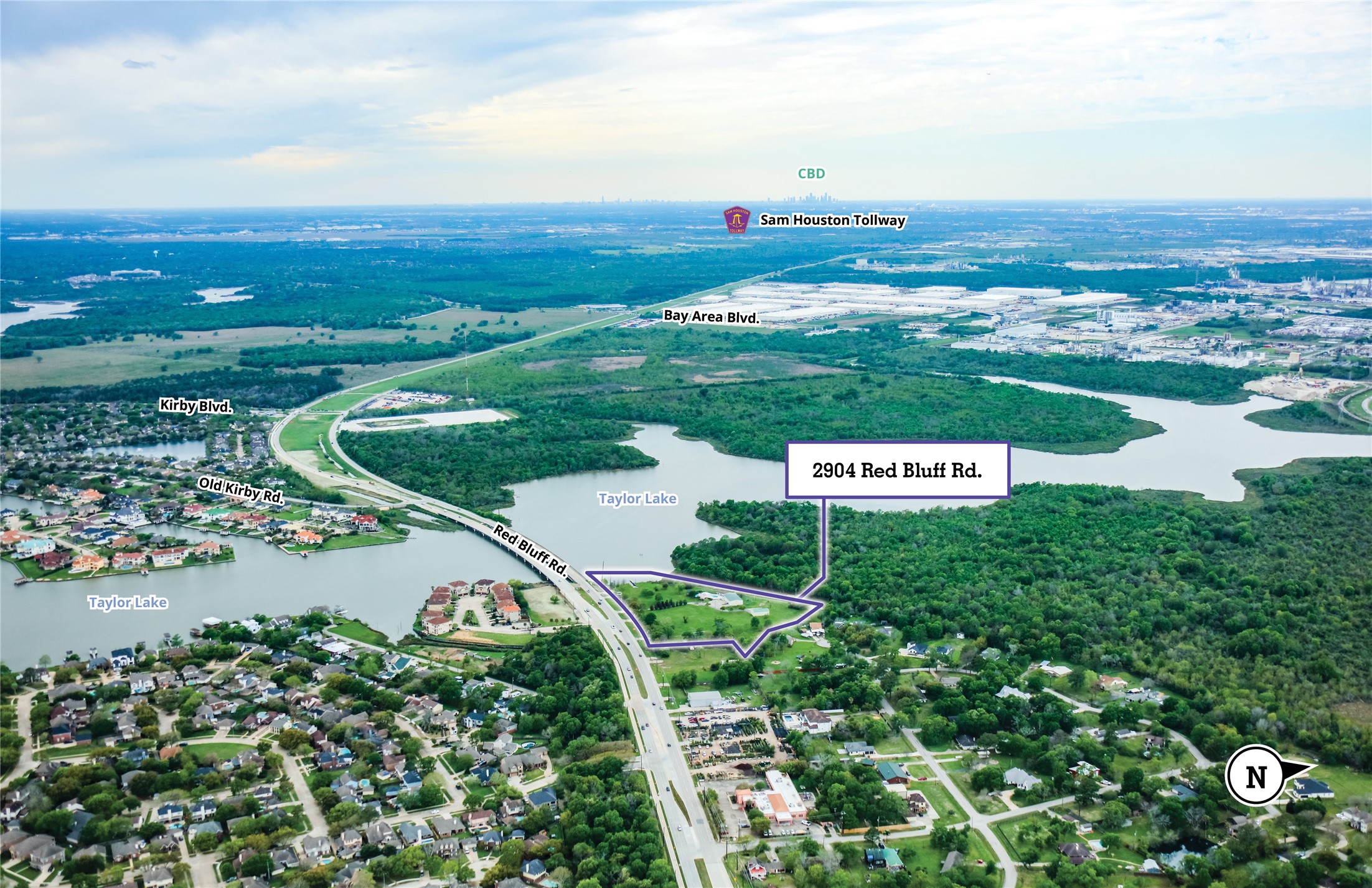 2904 Red Bluff Road Seabrook, TX 77586 - Photo 9 of 15 a view of a city