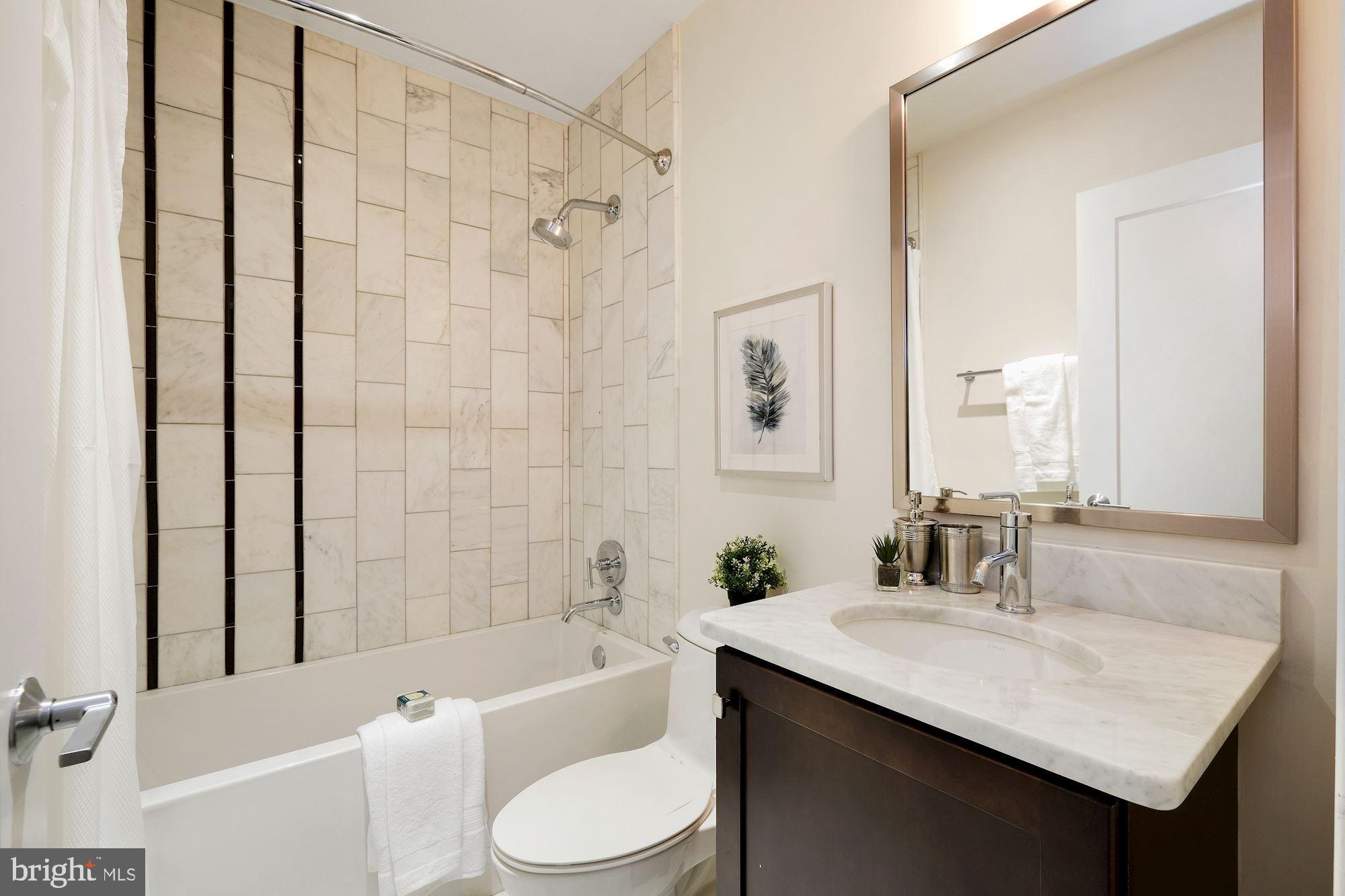 1816 19th Street Northwest, Unit 2 Washington, DC 20009 - Photo 19 of 21 Hall Bathroom