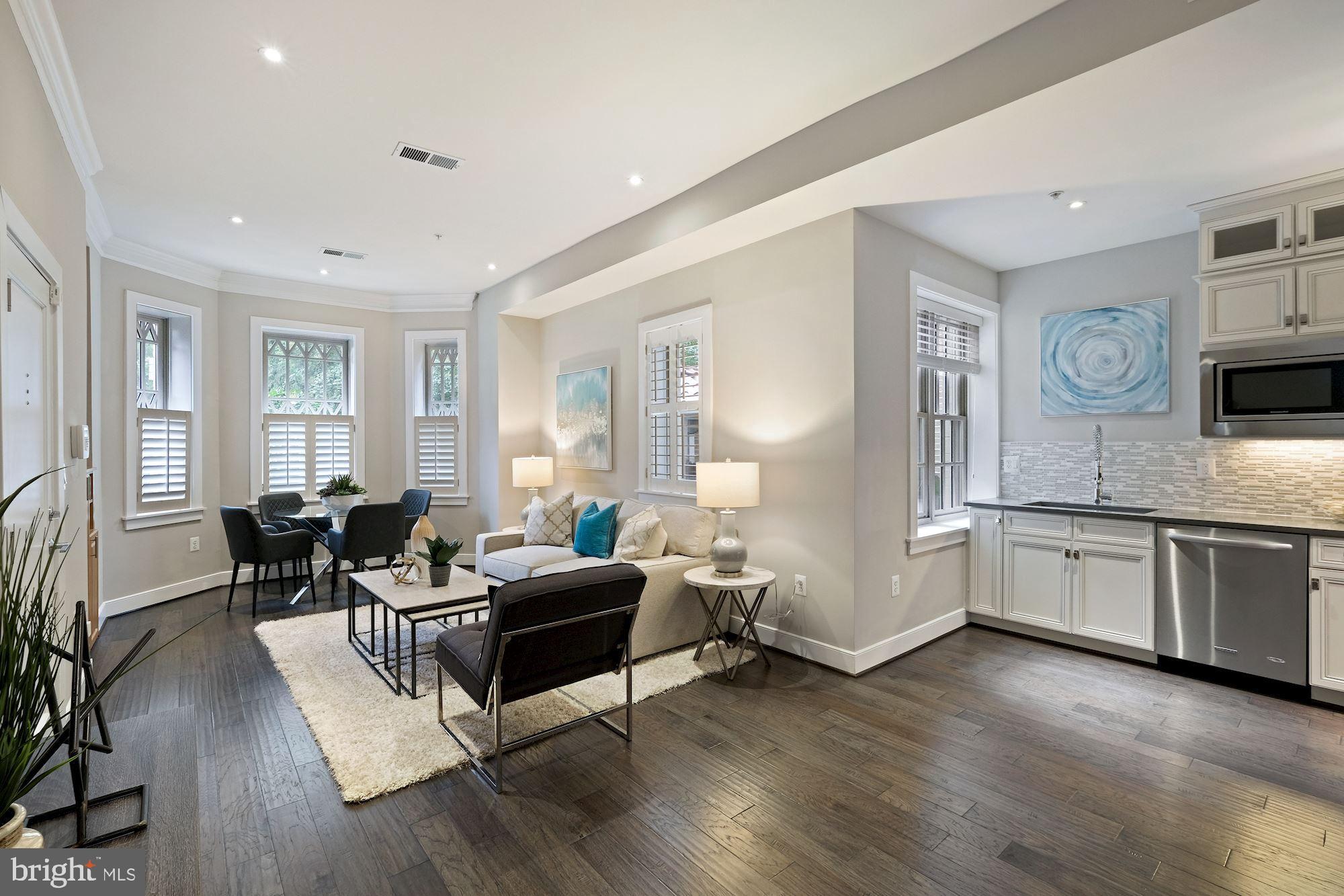 1816 19th Street Northwest, Unit 2 Washington, DC 20009 - Photo 8 of 21 Open Main Living Area
