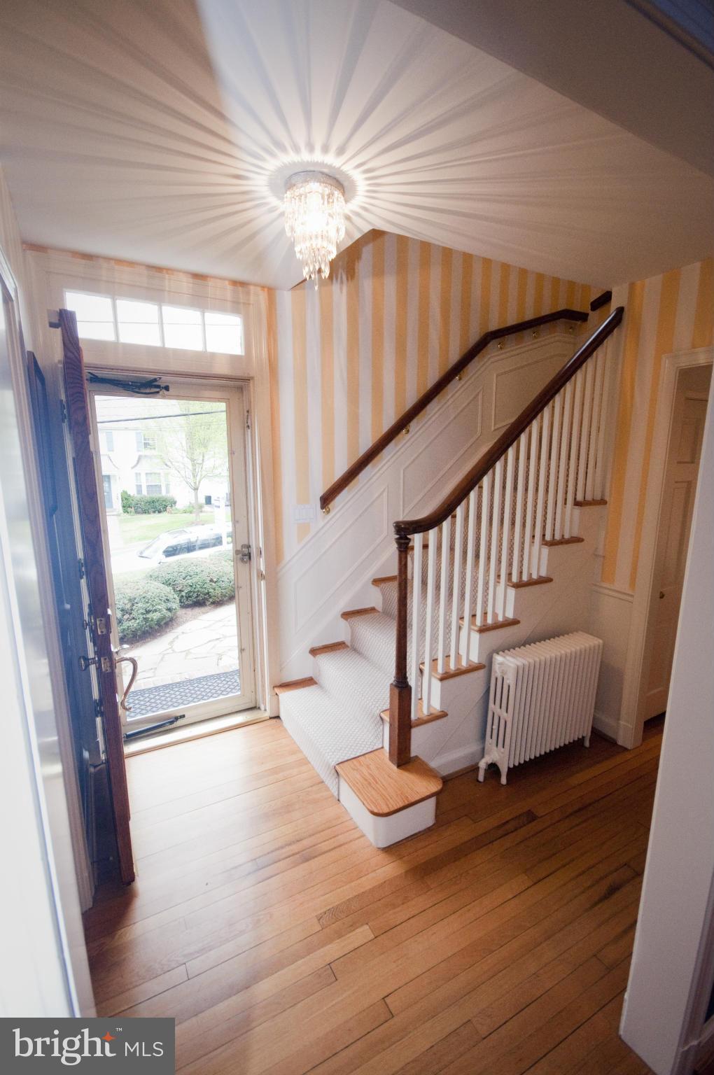 Gracious entry foyer