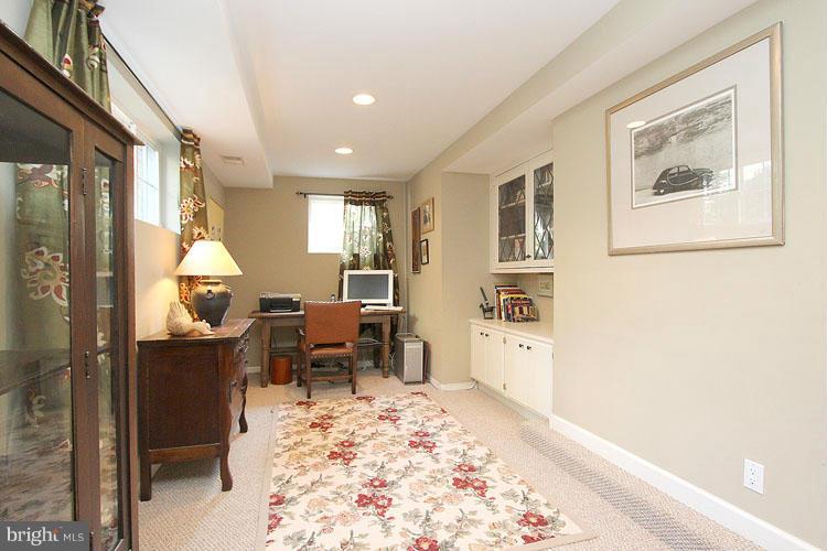 5306 Wriley Road Bethesda, MD 20816 - Photo 25 of 30 Office with Built In Cabinetry