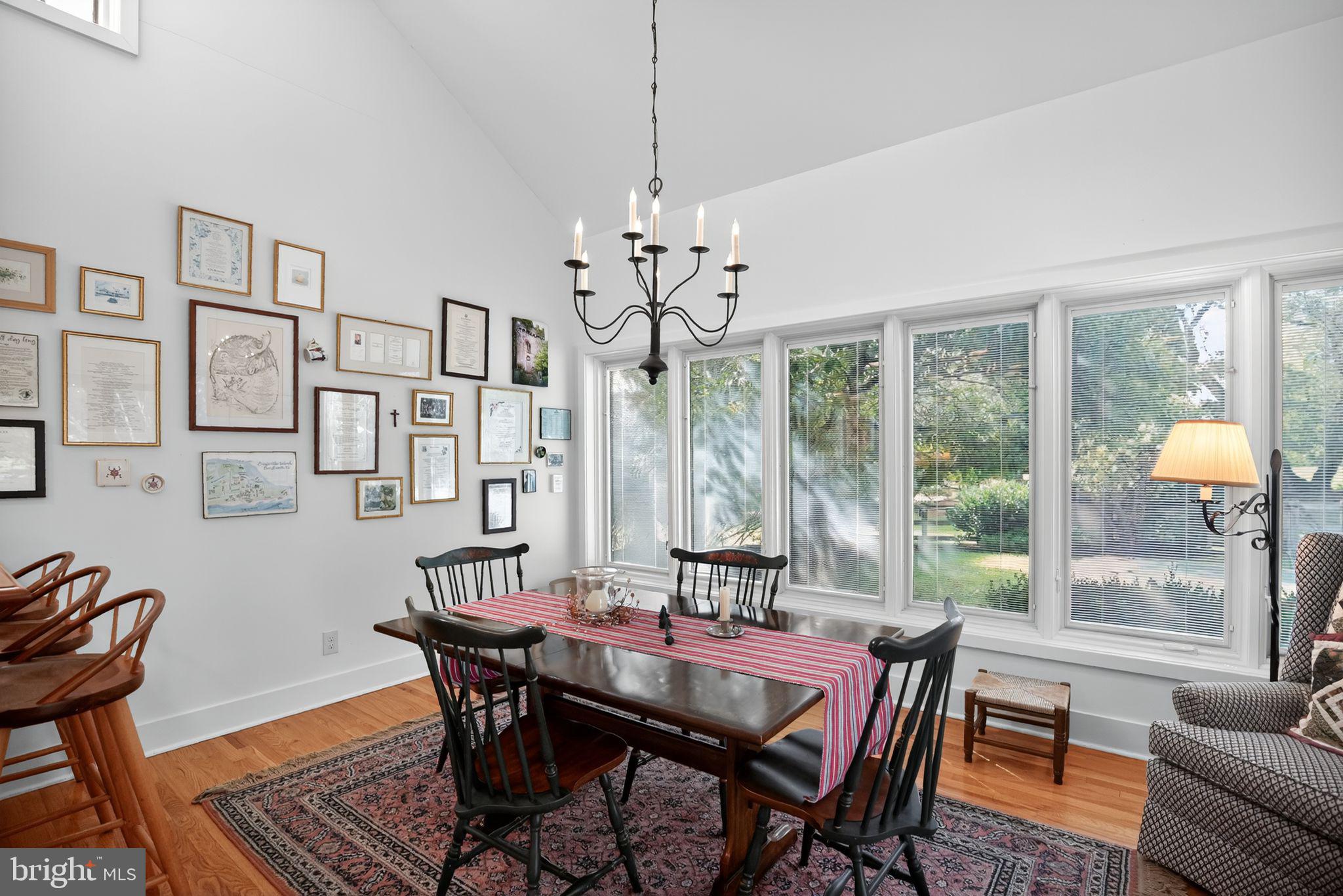 1 Fox Pond Place Spring House, PA 19477 - Photo 21 of 56 a view of a dining room with furniture window and outside view
