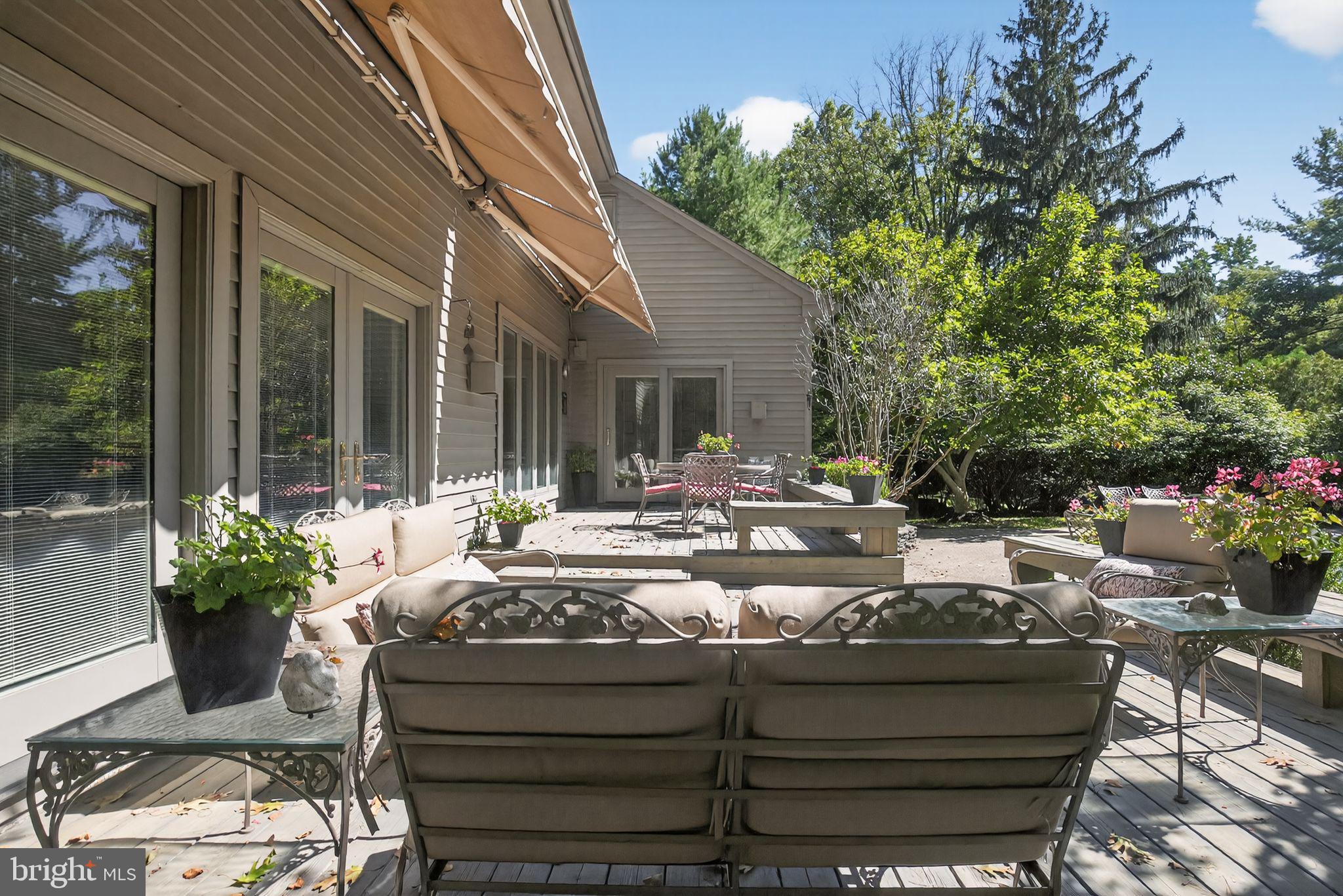 1 Fox Pond Place Spring House, PA 19477 - Photo 41 of 56 a view of swimming pool with outdoor seating and green space