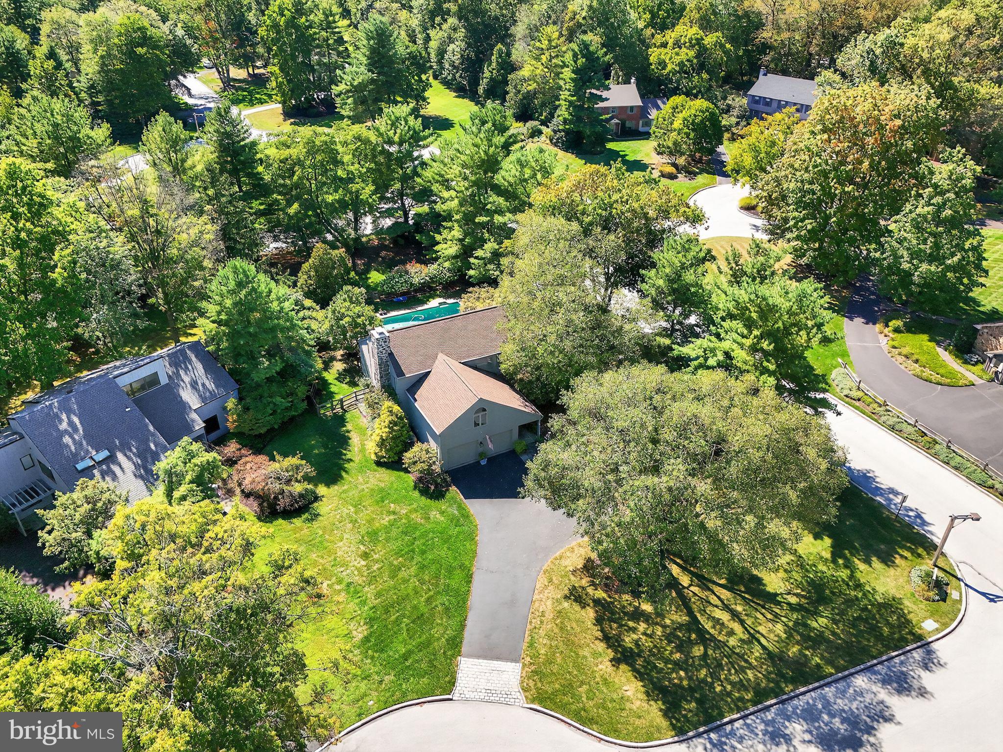 1 Fox Pond Place Spring House, PA 19477 - Photo 55 of 56 a view of a garden with plants