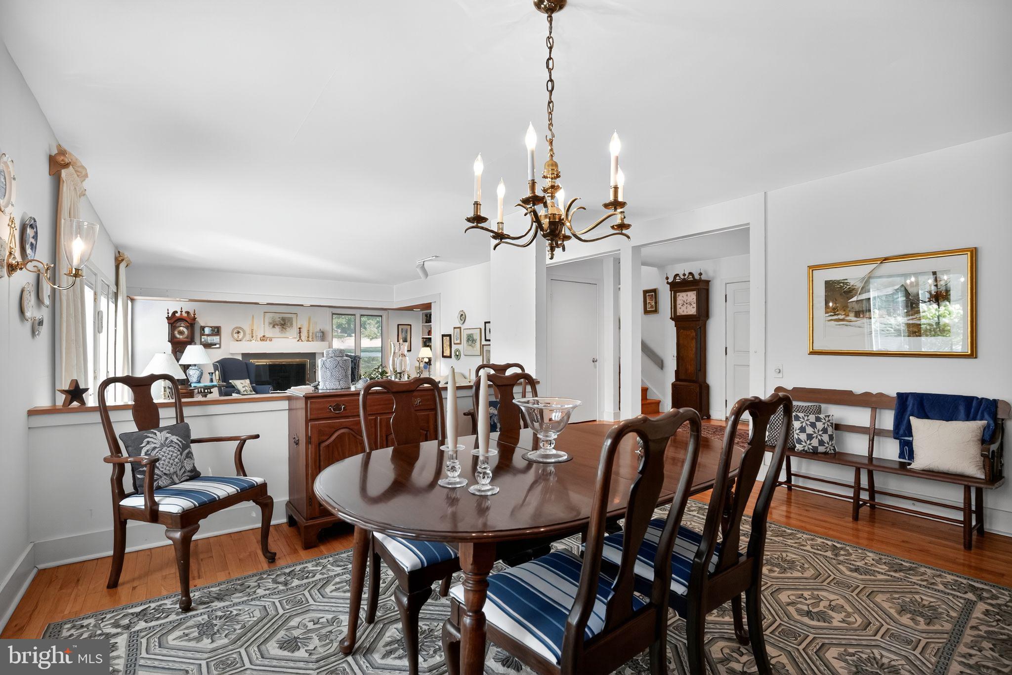 1 Fox Pond Place Spring House, PA 19477 - Photo 9 of 56 a view of a dining room with furniture