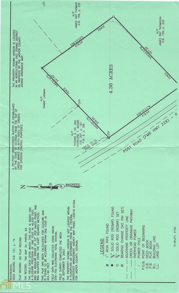 0 Post Road Monticello, GA 31064 - Photo 1 of 1