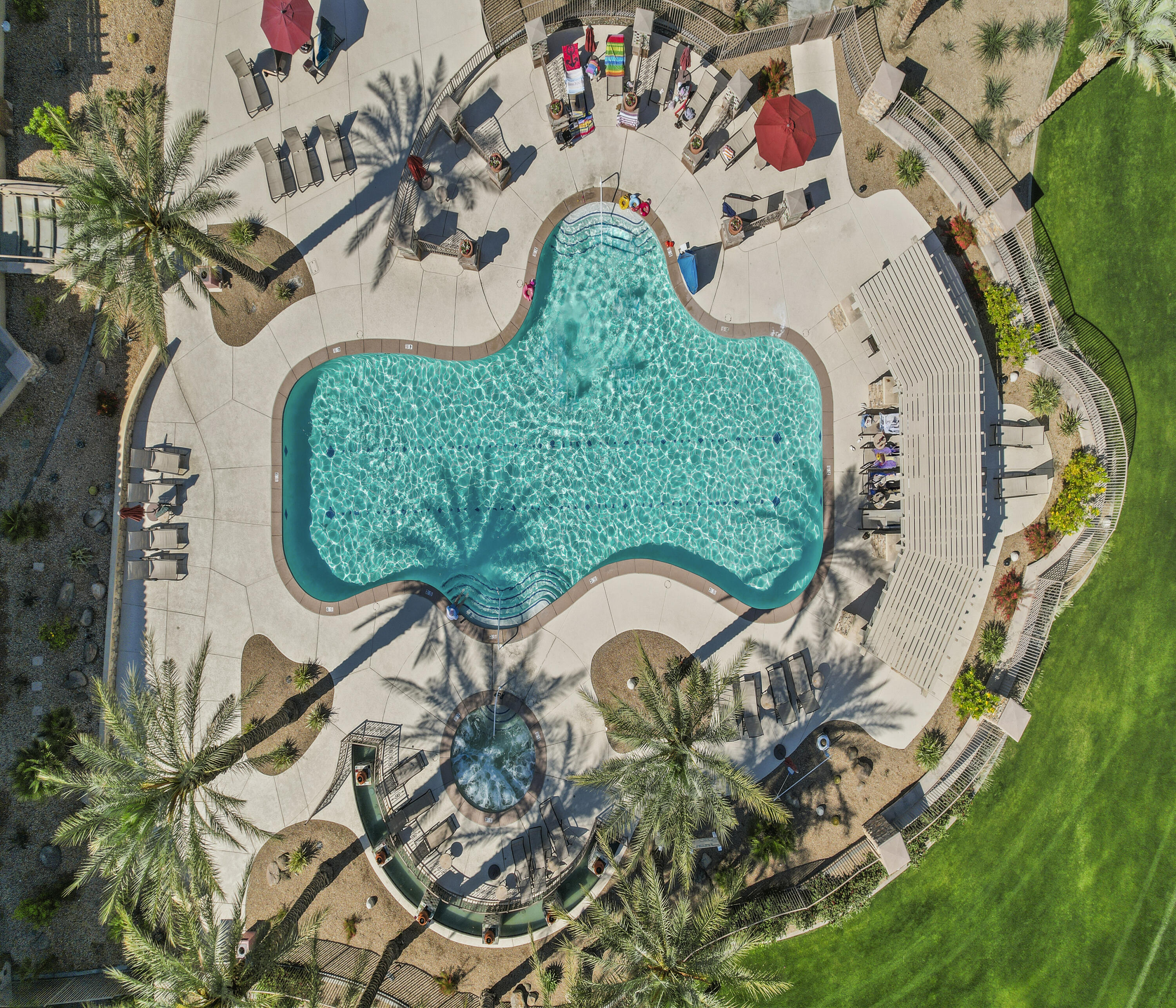 40090 Corte Refugio Indio, CA 92203 - Photo 50 of 50 an aerial view of a garden