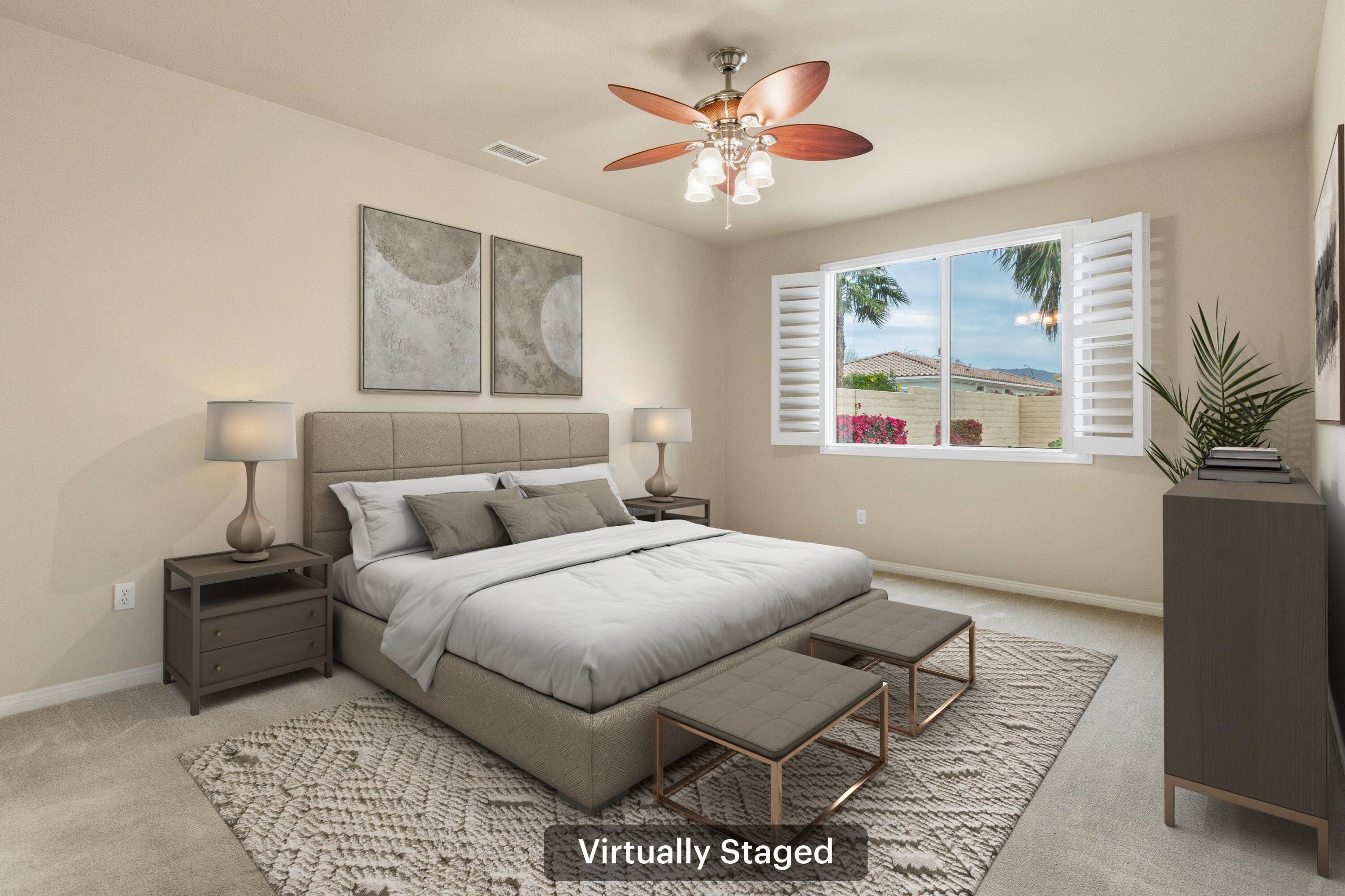 40090 Corte Refugio Indio, CA 92203 - Photo 10 of 50 a bedroom with a large bed rug and window