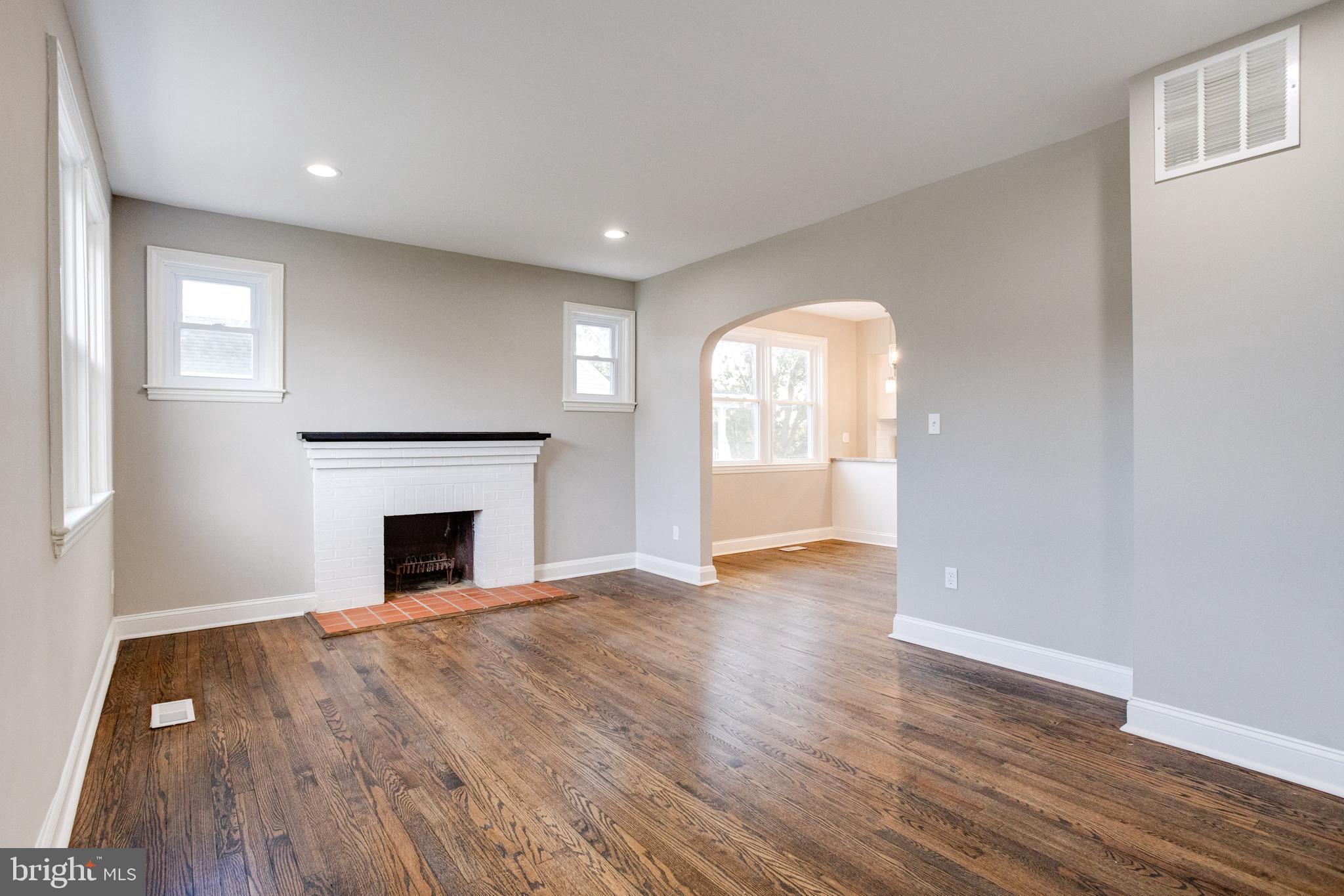 1209 Krueger Avenue Rosedale, MD 21237 - Photo 4 of 74 Living Room with Fireplace
