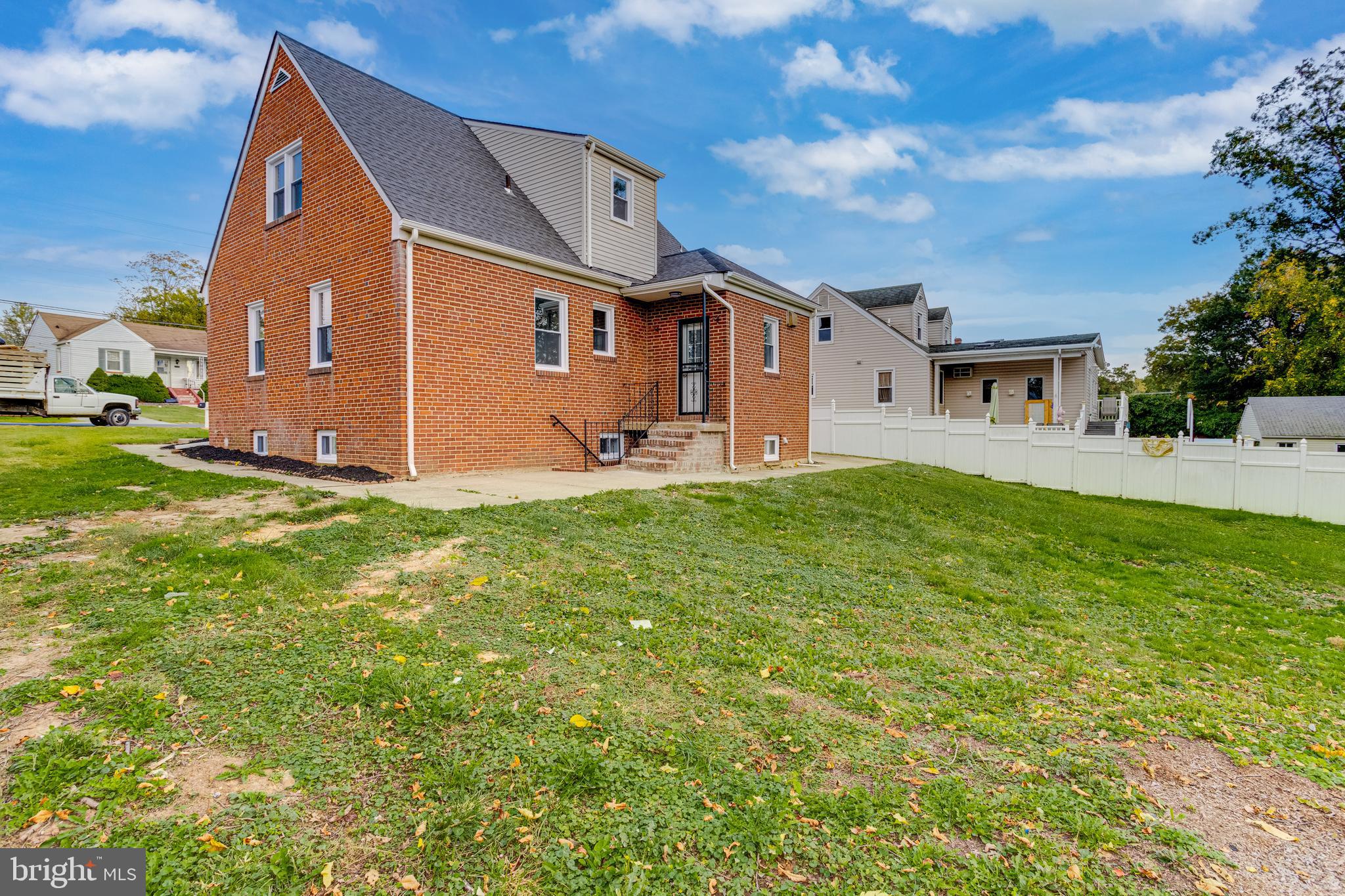 1209 Krueger Avenue Rosedale, MD 21237 - Photo 73 of 74 Rear Exterior with Concrete Patio