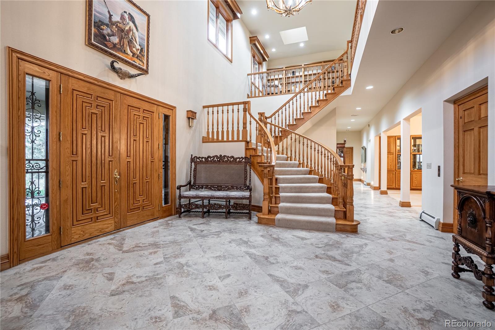 3282 Tomah Road Larkspur, CO 80118 - Photo 16 of 35 a view of entryway with livingroom
