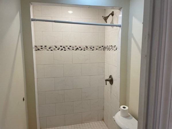 272-2 Nevada Street, Unit 2 Newton, MA 02460 - Photo 26 of 28 a bathroom with a shower and toilet