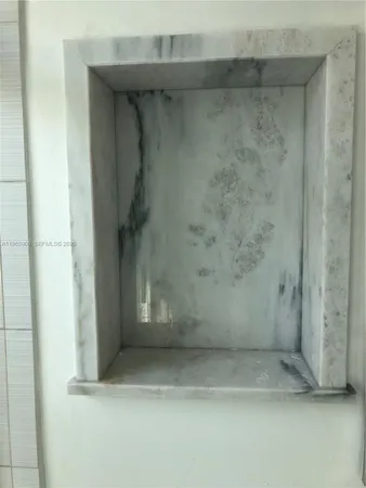 a view of wooden door