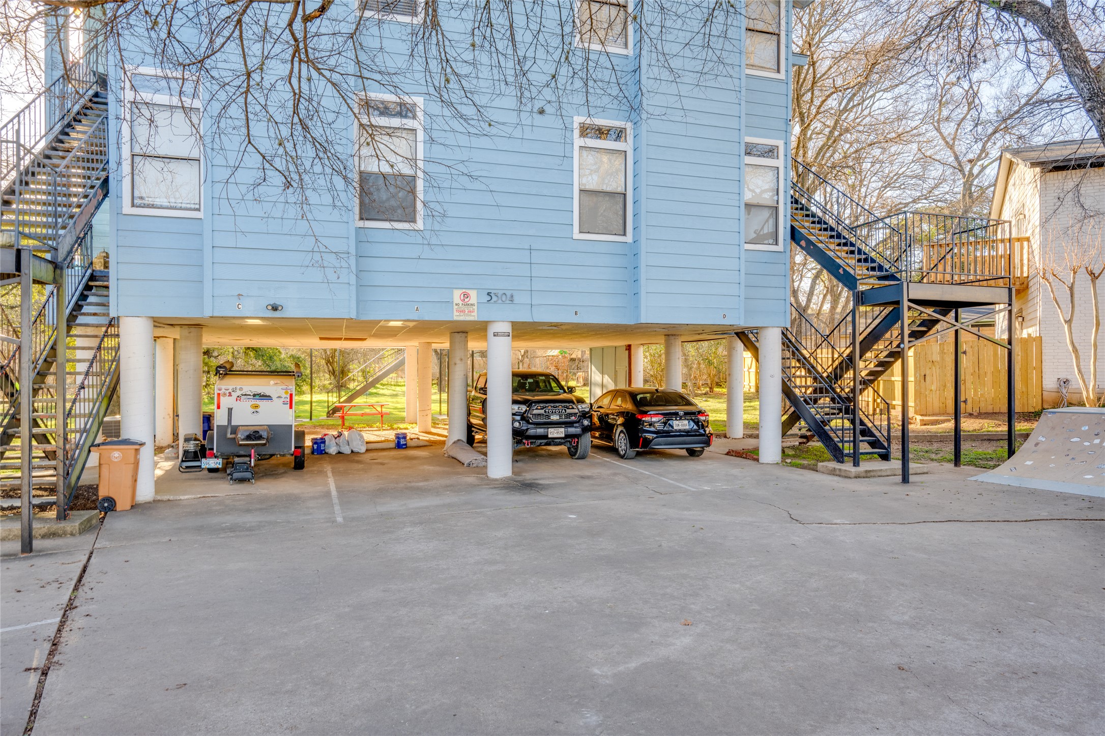 5304 Indio Cove, Unit B Austin, TX 78745 - Photo 28 of 40 a view of a street with cars