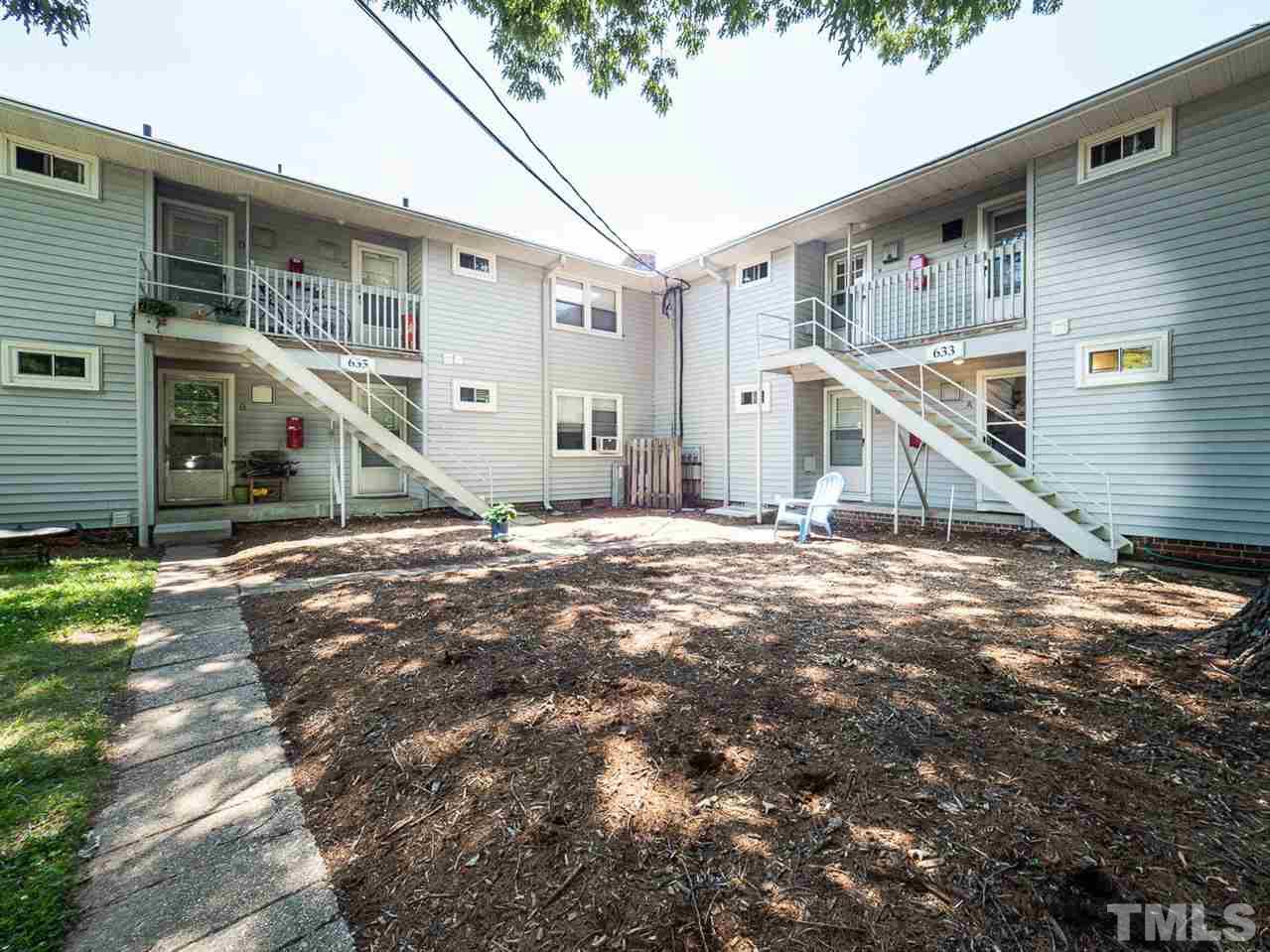 633 Daniels Street, Unit D Raleigh, NC 27605 - Photo 14 of 14 a view of a house with a street