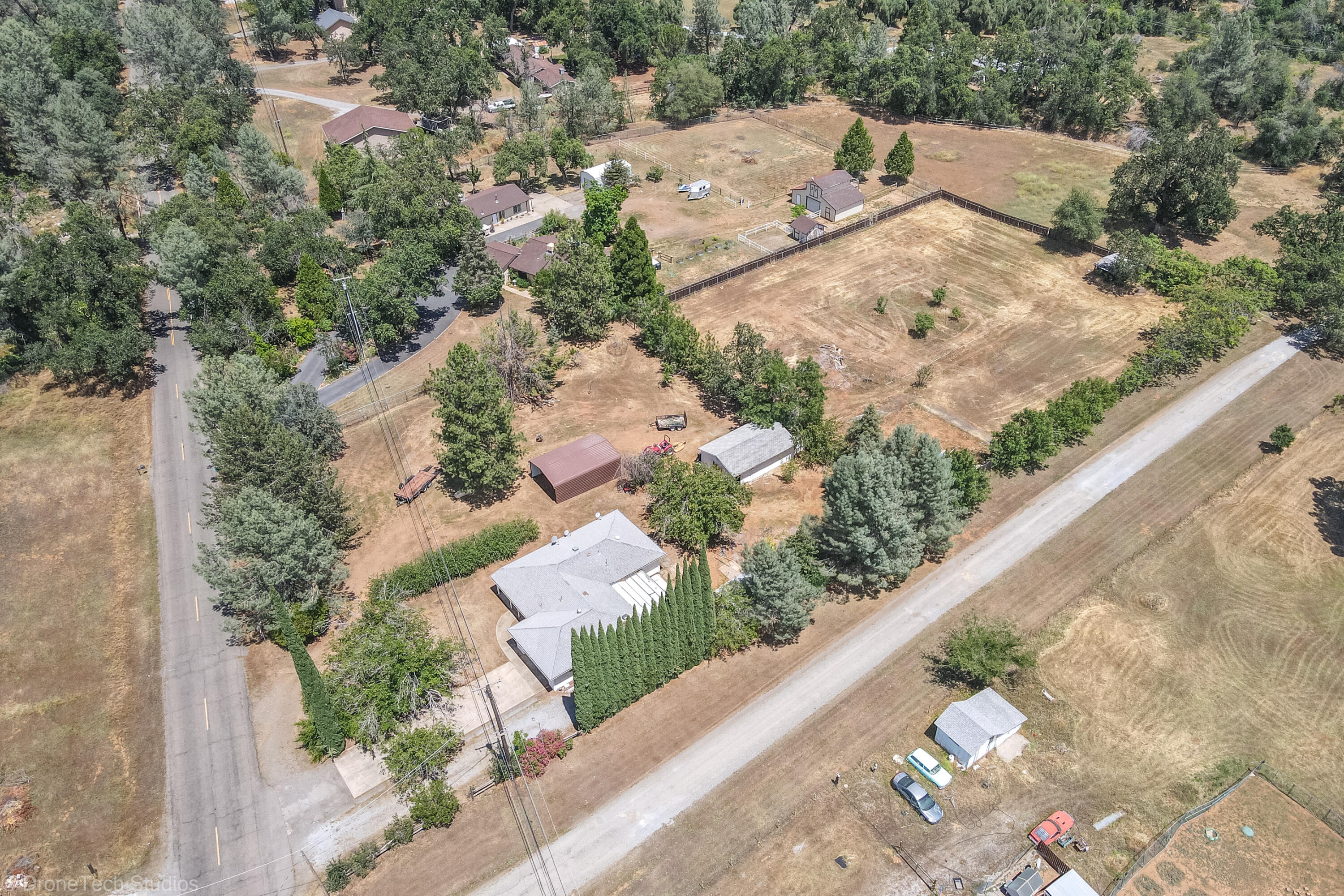 14527 Holiday Road Redding, CA 96003 - Photo 56 of 65 Drone-13