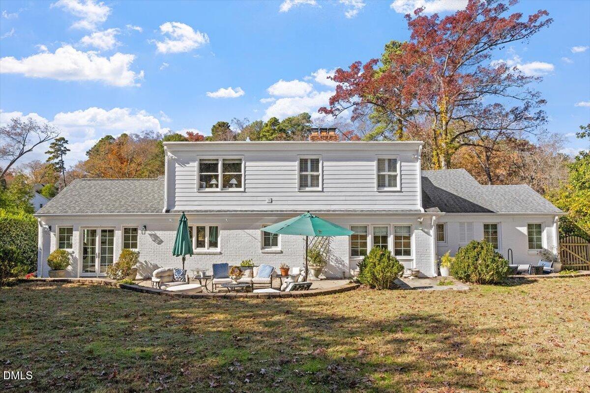 2416 East Lake Drive Raleigh, NC 27609 - Photo 41 of 42 front view of a house with a patio