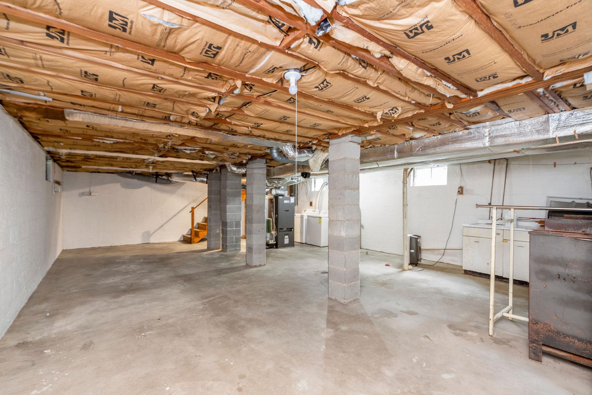 5264 Cold Springs Road Raphine, VA 24472 - Photo 41 of 57 a view of empty room with wooden ceiling