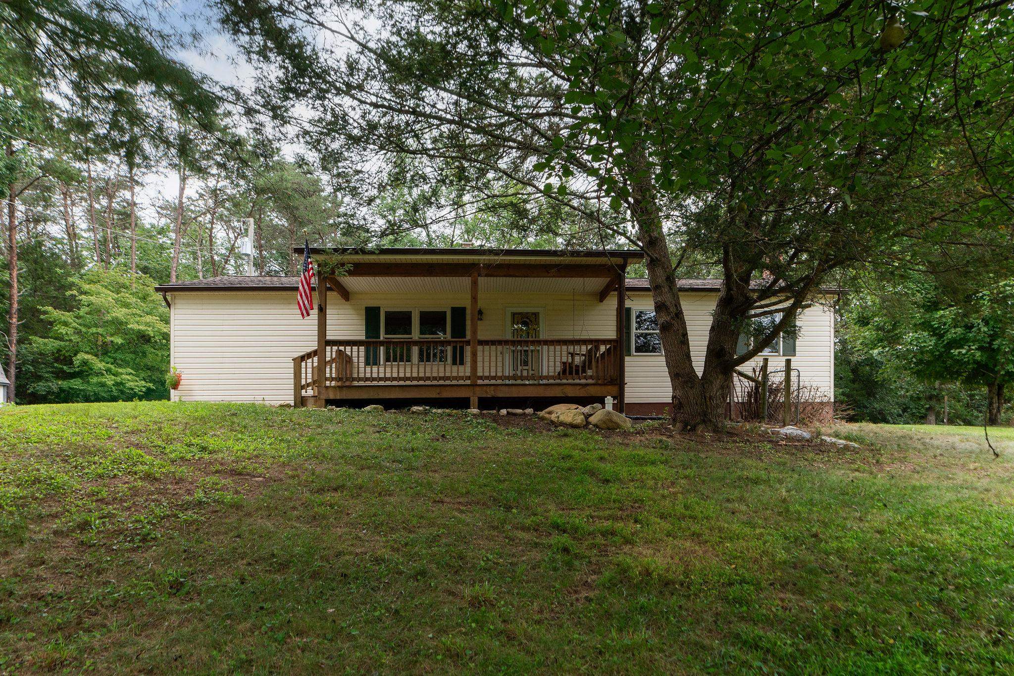 5264 Cold Springs Road Raphine, VA 24472 - Photo 56 of 57 a view of backyard with a garden and entertaining space
