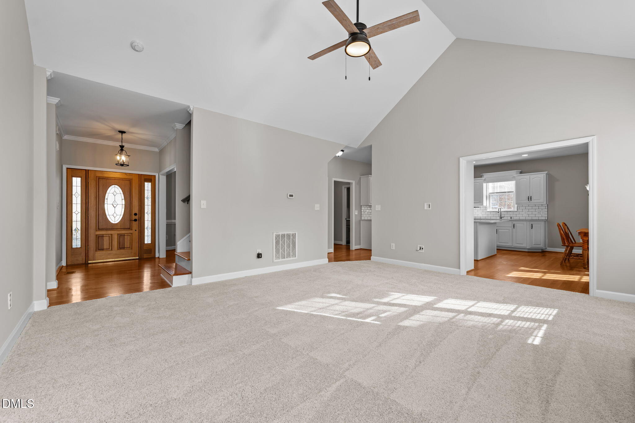 2327 Olde Spring Court Graham, NC 27253 - Photo 15 of 49 a view of empty room with a fireplace