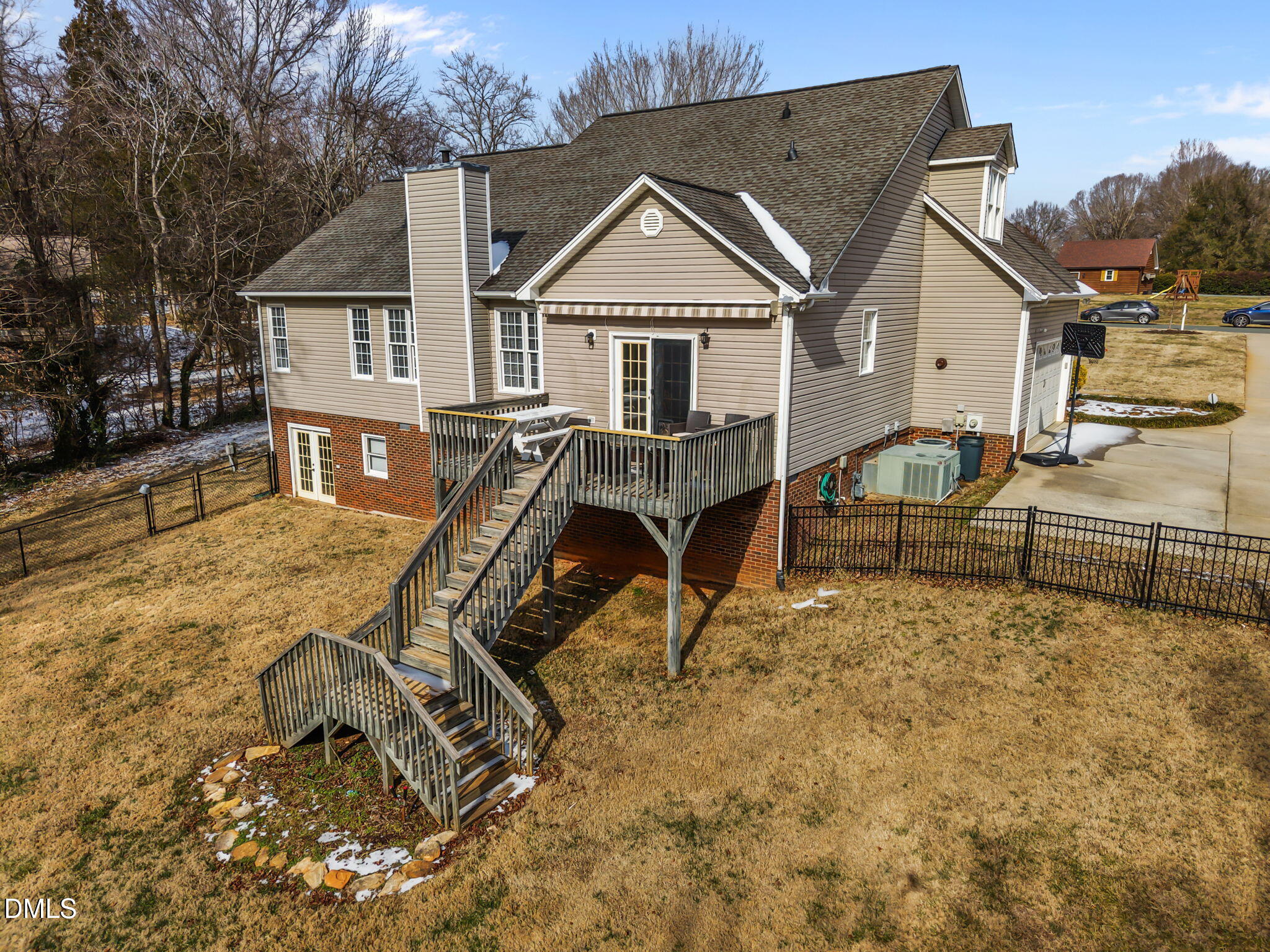 2327 Olde Spring Court Graham, NC 27253 - Photo 39 of 49 a view of a house with backyard