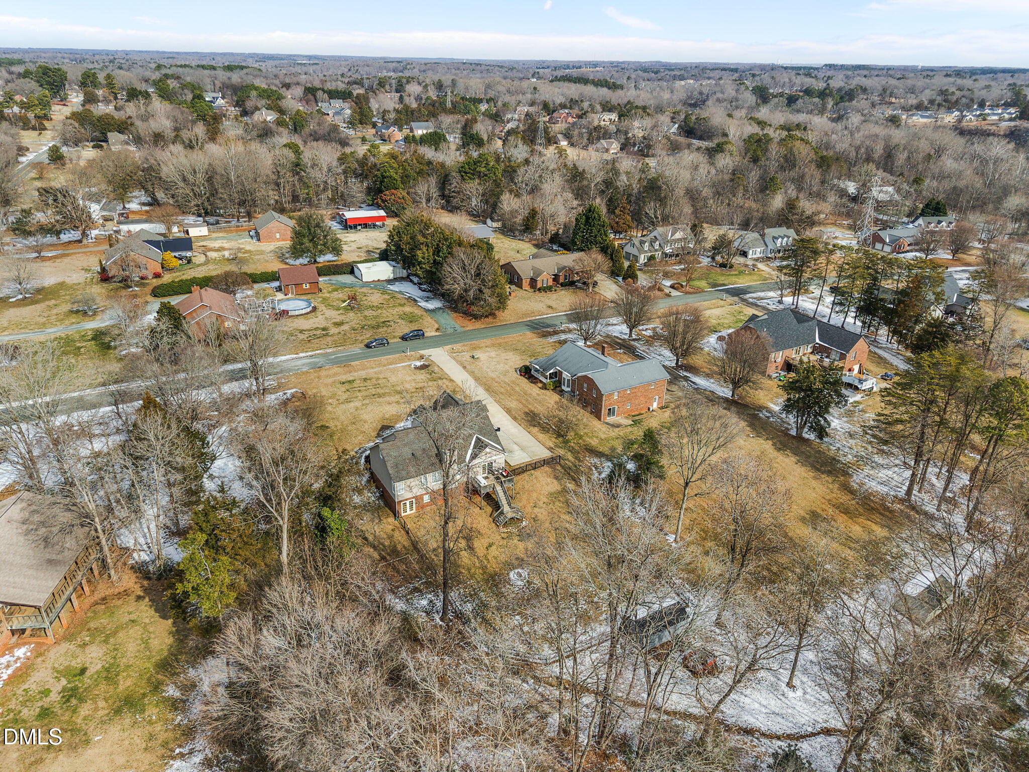 2327 Olde Spring Court Graham, NC 27253 - Photo 47 of 49 an aerial view of multiple house
