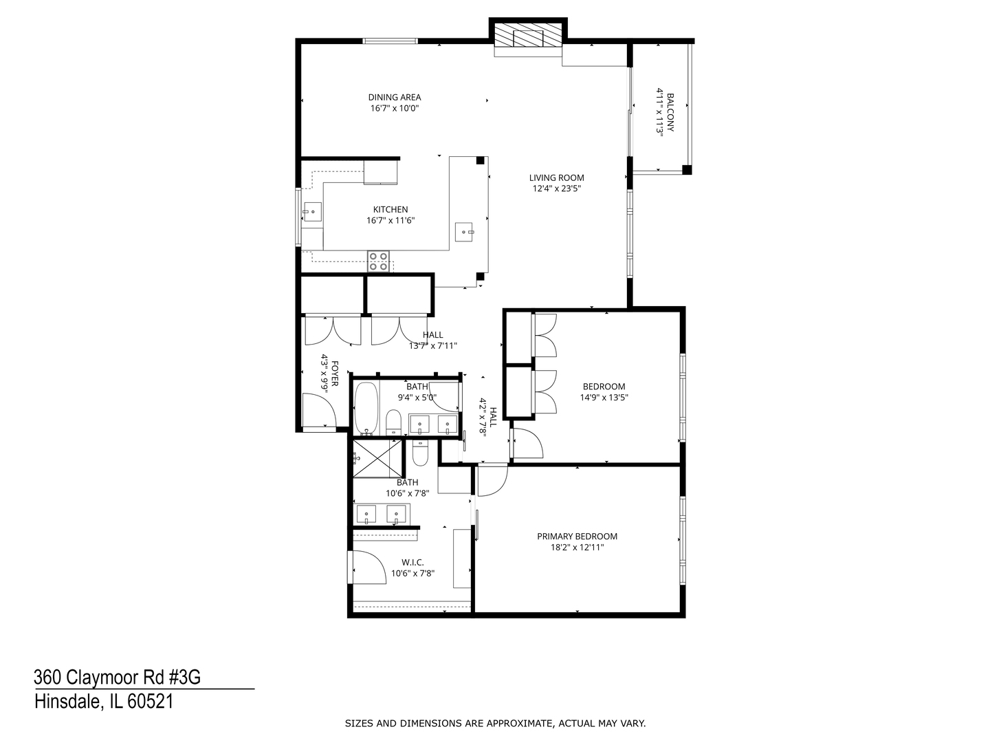 360 Claymoor, Unit 3G Hinsdale, IL 60521 - Photo 24 of 25