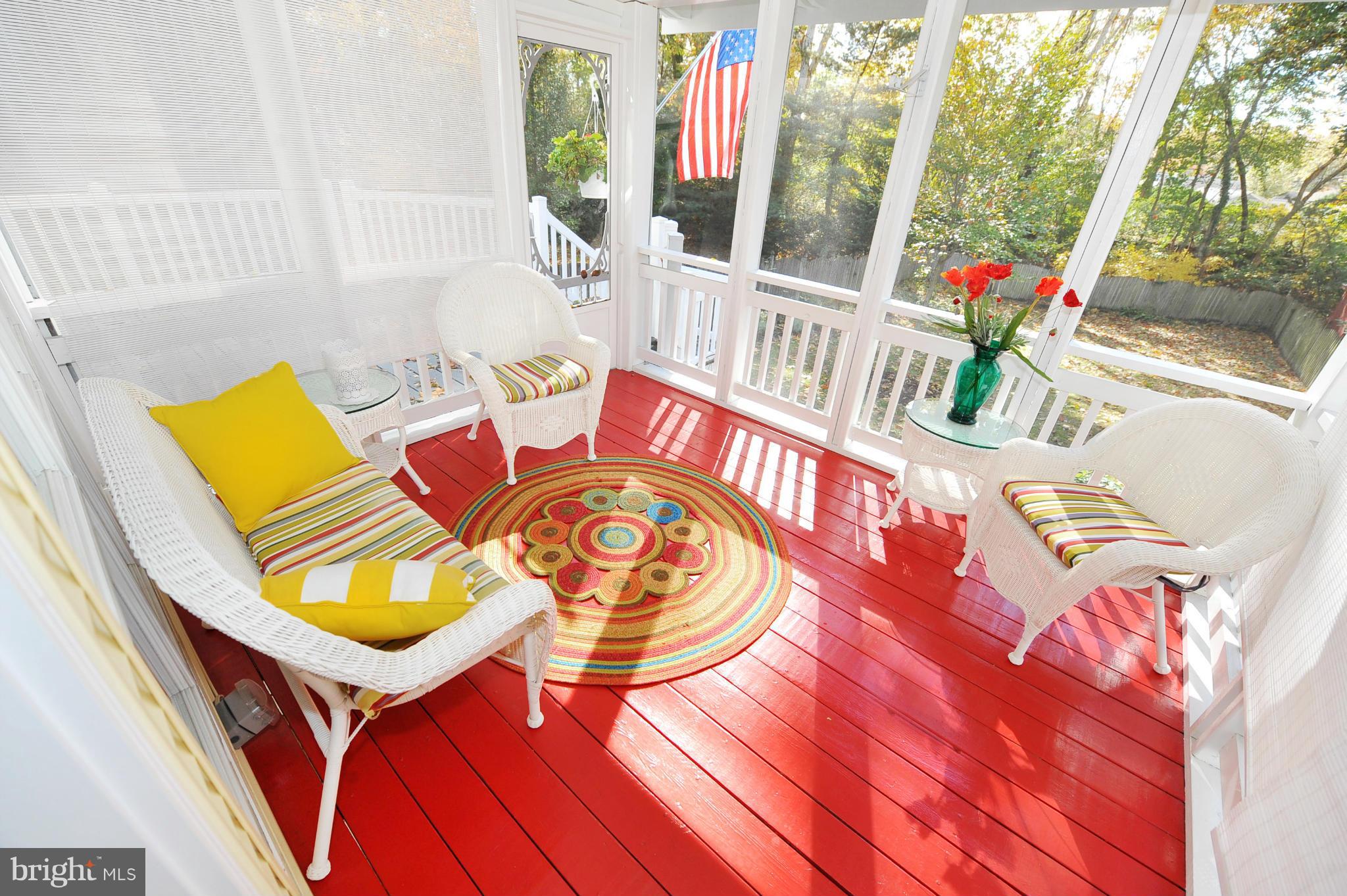 3310 Jones Bridge Road Chevy Chase, MD 20815 - Photo 10 of 21 Screened in porch